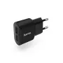 Hama 00183227 USB įkroviklis mobiliems telefonams, išmaniesiems telefonams, planšetėms, juodas