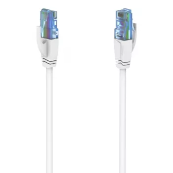 Hama 00200676 tinklo kabelis baltas 5 m Cat6a U/UTP (UTP)