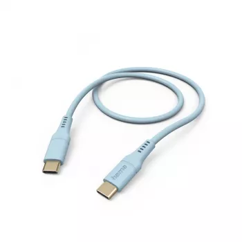 Hama Flexible USB kabelis USB 2.0 1,5 m USB C mėlynas