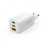 Hama 00125142 universalus greitasis 65 W įkroviklis su trimis USB prievadais, baltas