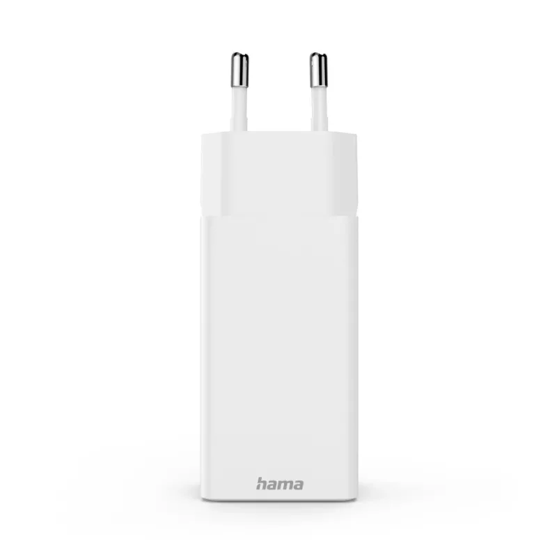 Hama 00125142 universalus greitasis 65 W įkroviklis su trimis USB prievadais, baltas