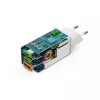 Hama 00125142 universalus greitasis 65 W įkroviklis su trimis USB prievadais, baltas