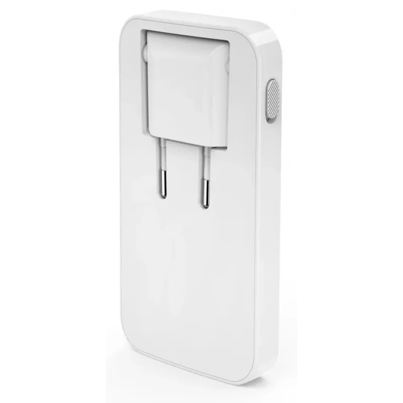 Hama 00125144 belaidis įkroviklis ausinėms, nešiojamam kompiuteriui, power bank, išmaniajam telefonui, planšetei, baltas, AC greitasis įkrovimas