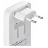 Hama 00125144 belaidis įkroviklis ausinėms, nešiojamam kompiuteriui, power bank, išmaniajam telefonui, planšetei, baltas, AC greitasis įkrovimas