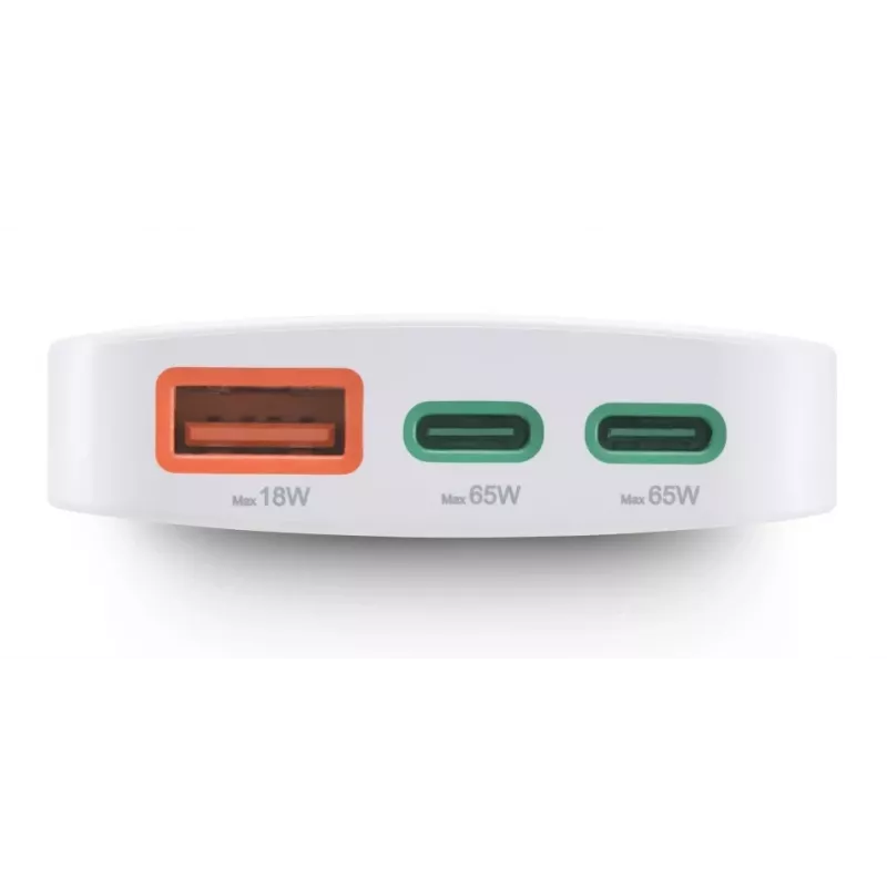 Hama 00125144 belaidis įkroviklis ausinėms, nešiojamam kompiuteriui, power bank, išmaniajam telefonui, planšetei, baltas, AC greitasis įkrovimas