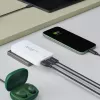 Hama 00125144 belaidis įkroviklis ausinėms, nešiojamam kompiuteriui, power bank, išmaniajam telefonui, planšetei, baltas, AC greitasis įkrovimas