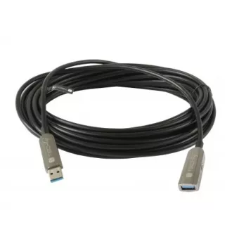Techly ICOC U3AMF-HY-020 USB laidas USB 3.2 Gen 1 (3.1 Gen 1) 20 m USB A juodas