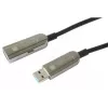 Techly ICOC U3AMF-HY-020 USB laidas USB 3.2 Gen 1 (3.1 Gen 1) 20 m USB A juodas