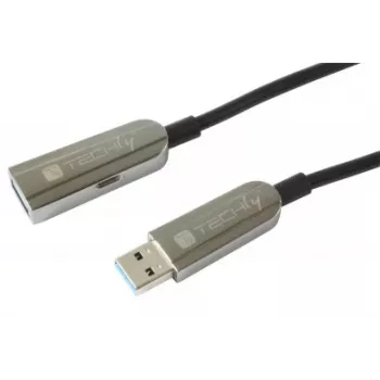 Techly ICOC U3AMF-HY-020 USB laidas USB 3.2 Gen 1 (3.1 Gen 1) 20 m USB A juodas