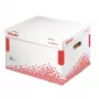 Archyvinė dėžė Esselte Speedbox FSC® LAF, raudona, balta, 500 g, 334 x 392 x 301 mm