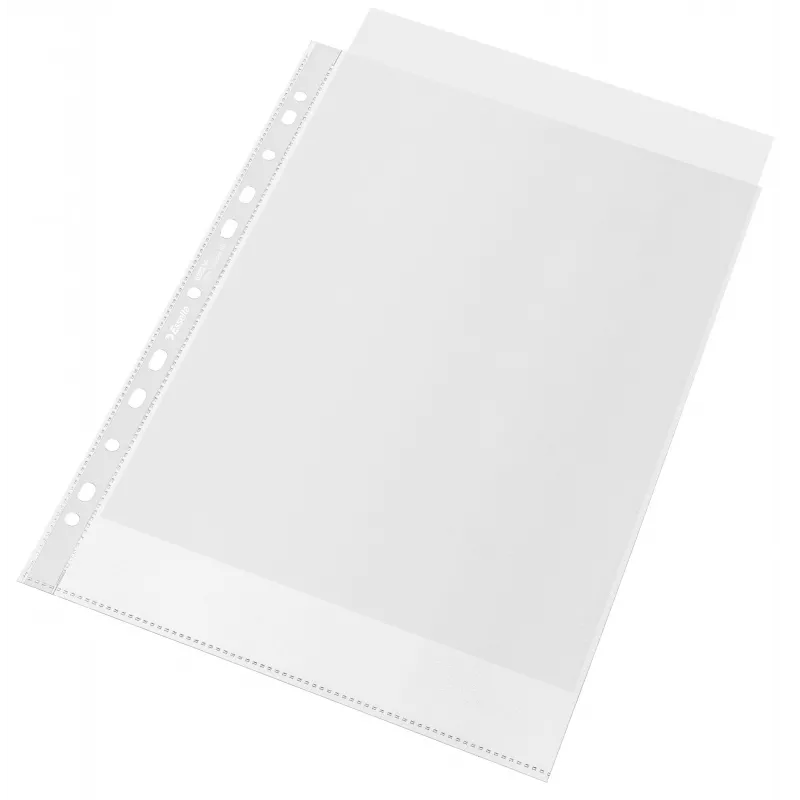 Esselte Recycle kišeninis aplankas A4, 210 x 297 mm, skaidrus, polipropilenas, 0,07 mm