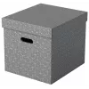 Esselte Home Storage Box Cube, 3 vnt., kartoninė, pilka, 320 mm, 315 mm, 365 mm, 850 g