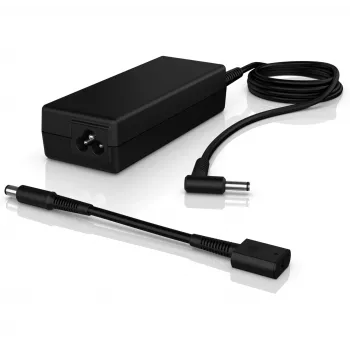 HP 90W Smart AC adapter, nešiojamam kompiuteriui, vidaus, 90 W, HP nešiojamiesiems su 4,5 mm, 7,4 mm jungtimis, verslui, juoda