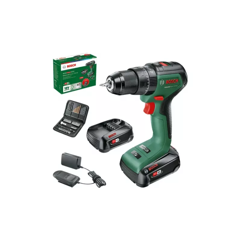 Bosch 0 603 9D7 106 gręžtuvas bešepetėlis 1900 RPM be rakto 1,3 kg juodas, žalias