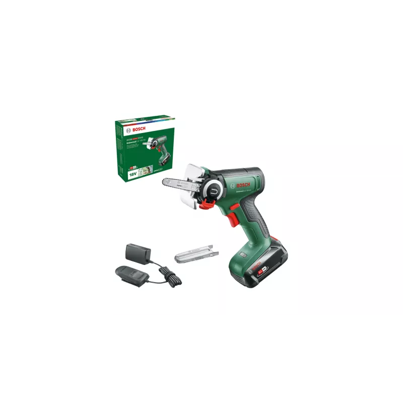 Bosch UniversalCut 18V-65 akumuliatorinis sodo pjūklas su akumuliatoriumi ir įkrovikliu, 06033D5202