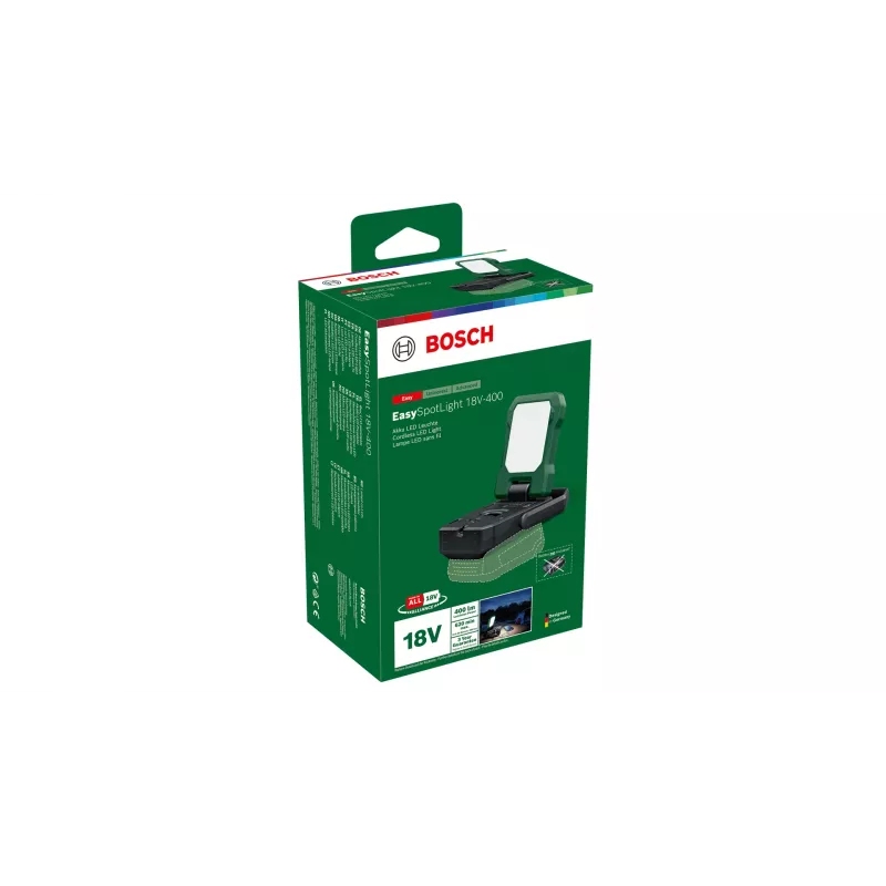 Bosch EasySpotLight 18V-400 universalinis prožektorius LED juodas/žalias