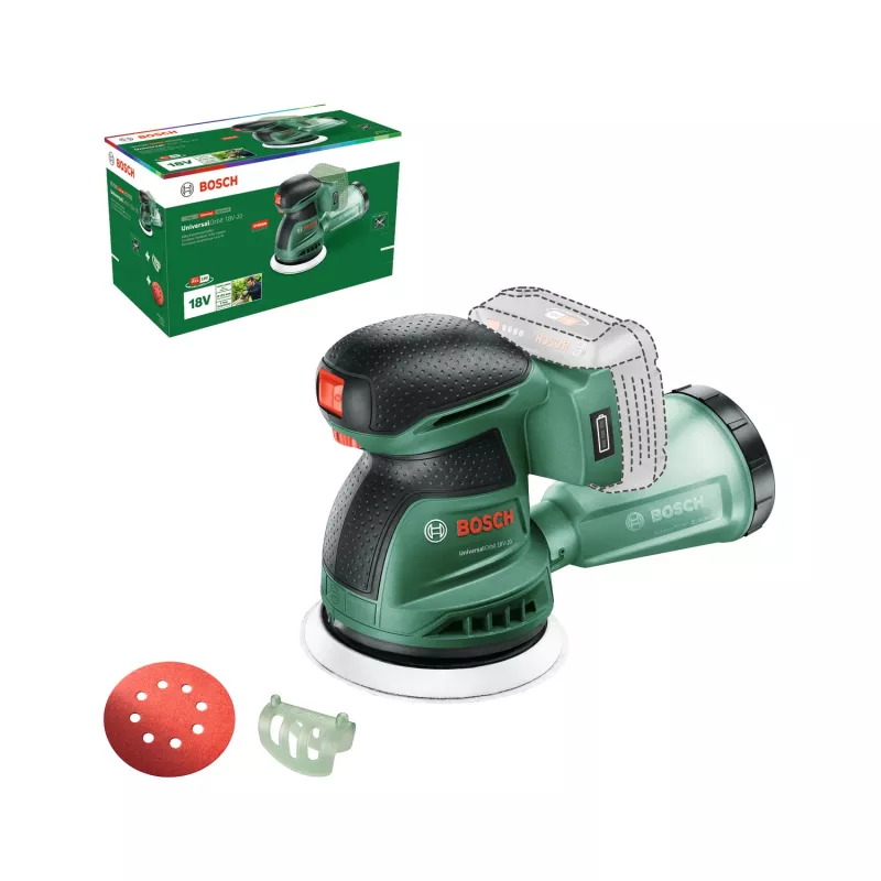 Bosch UniversalOrbit 18V-20 (Baretool) orbitinis šlifuoklis