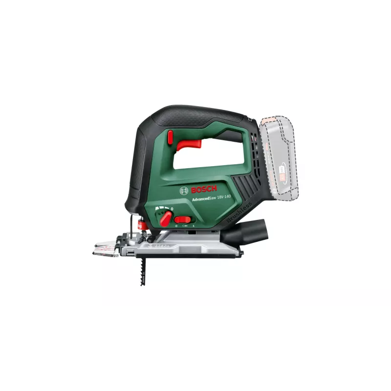 Bosch AdvancedSaw 18V-140 pjūklas stūmoklinis 3000 spm 1,6 kg