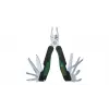 Bosch 1 600 A02 Z98 daugiafunkciniai universalūs reples 16 įrankių viename, kišeninis dydis, juoda/žalia