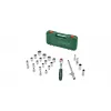 „Bosch“ 1600A02Z9F 1/2 in. su terkšle ir galvučių rinkinys, 25 vnt., žalias