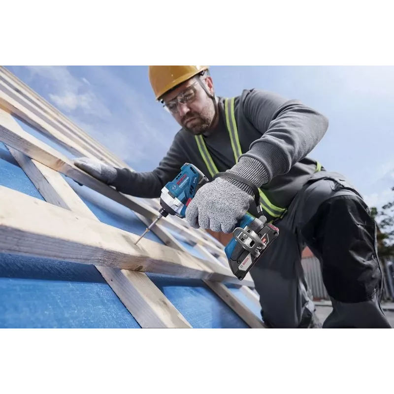 Bosch GDR 18V-215 Professional smūginis suktuvas, 3300 RPM, mėlynas