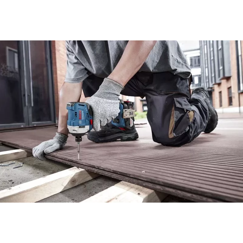 Bosch GDR 18V-215 Professional smūginis suktuvas, 3300 RPM, mėlynas