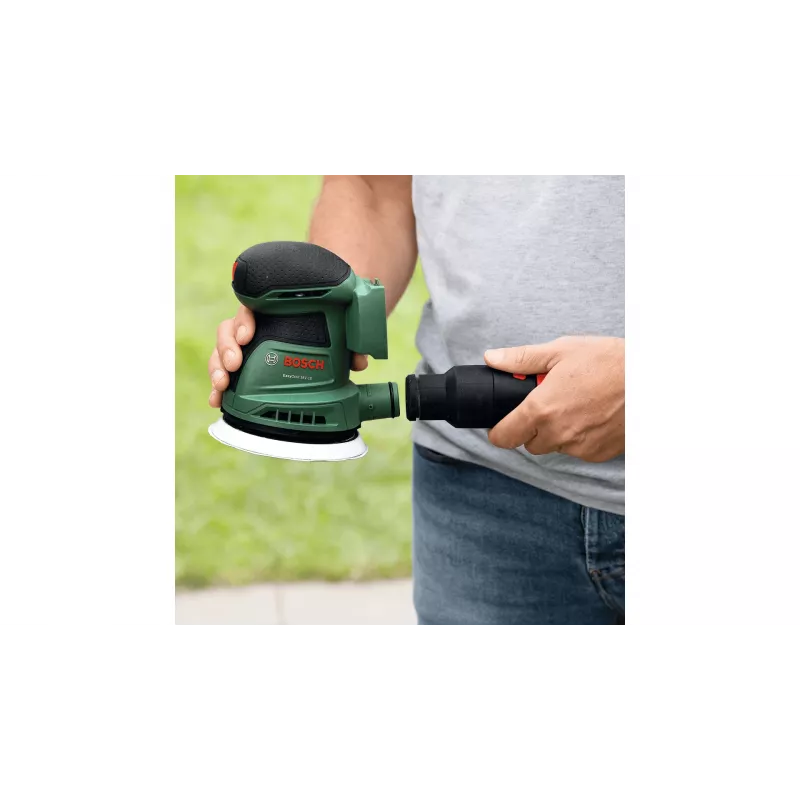 Bosch EasyOrbit 18V-10 orbitinis šlifuoklis 23000 OPM juoda, žalia