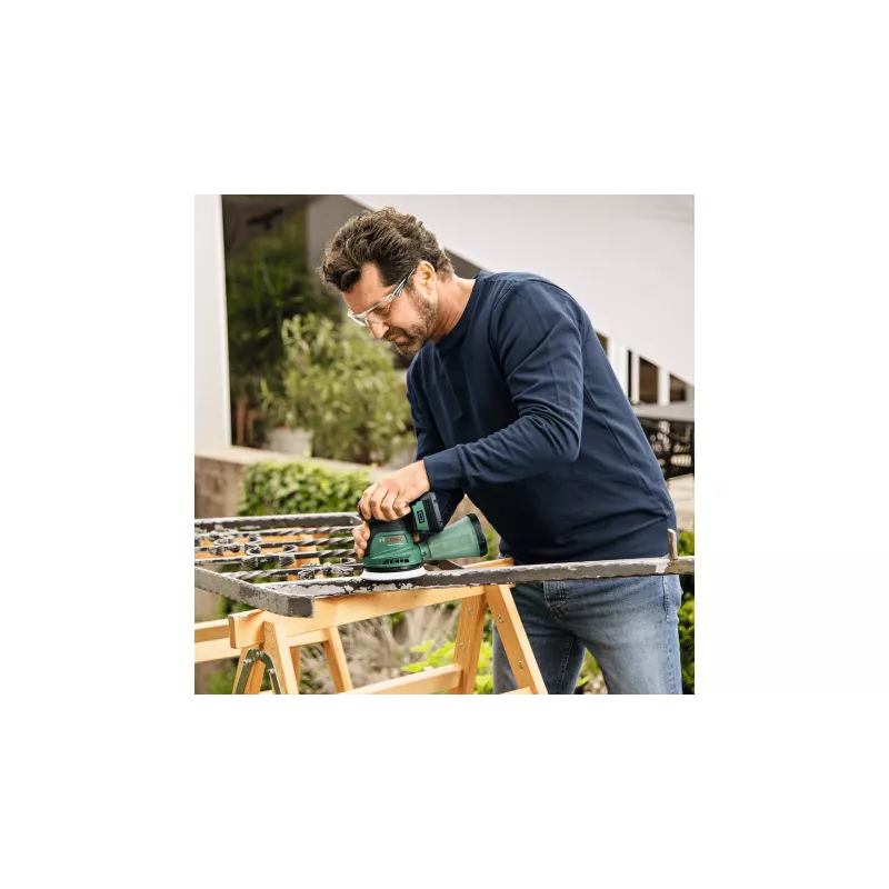 Bosch UniversalOrbit 18V-20 Orbitalinis šlifuoklis 23000 OPM Juoda, Žalia