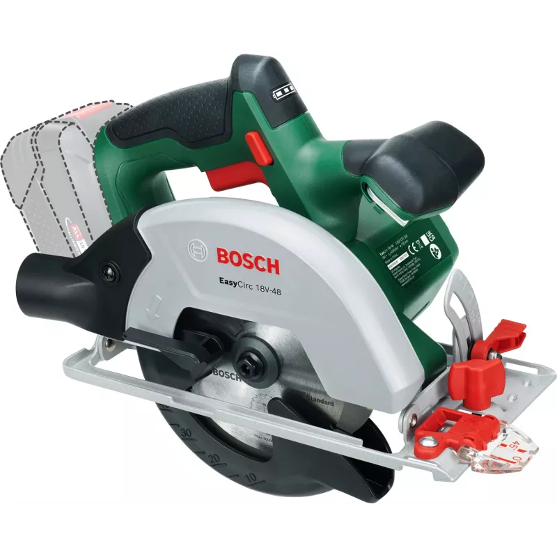 Bosch EasyCirc 18V-48 diskinis pjūklas (be akumuliatoriaus, kartoninė pakuotė)