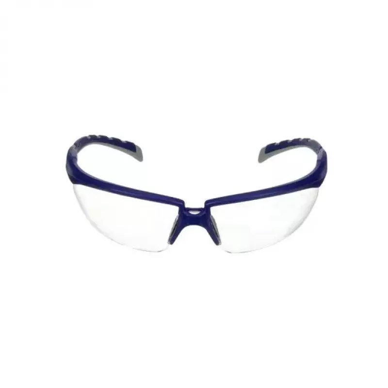 Apsauginiai akiniai 3M S2001ASP-BLU plastikiniai mėlyni, pilki