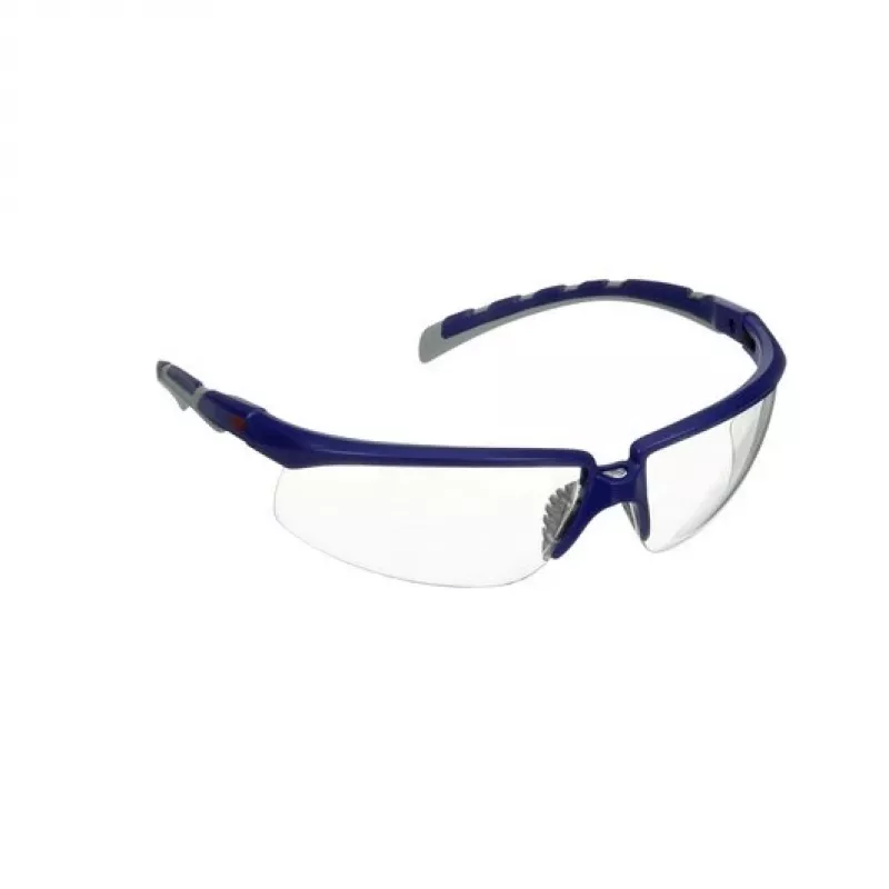 Apsauginiai akiniai 3M S2001ASP-BLU plastikiniai mėlyni, pilki