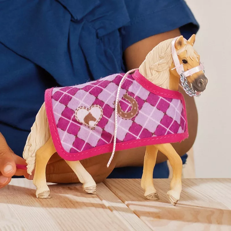 schleich HORSE CLUB Sofijos mados kūrinys, arkliai, 5 m., Ruda, Rožinė