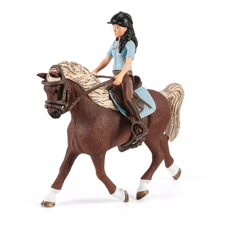 schleich HORSE CLUB Plovimo zona su Emily ir Luna