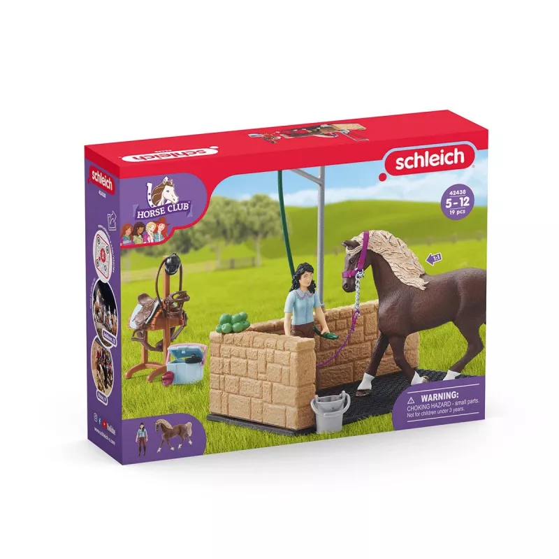 schleich HORSE CLUB Plovimo zona su Emily ir Luna