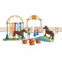 Schleich Pony Agility treniruotės rinkinys, įvairiaspalvis, plastikinis