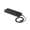 Fujitsu S26391-F1667-L100 USB Type-C dokas / prievadų replikatorius, laidinis, USB 3.2 Gen 1, juodas