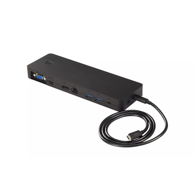 Fujitsu S26391-F1667-L100 USB Type-C dokas / prievadų replikatorius, laidinis, USB 3.2 Gen 1, juodas