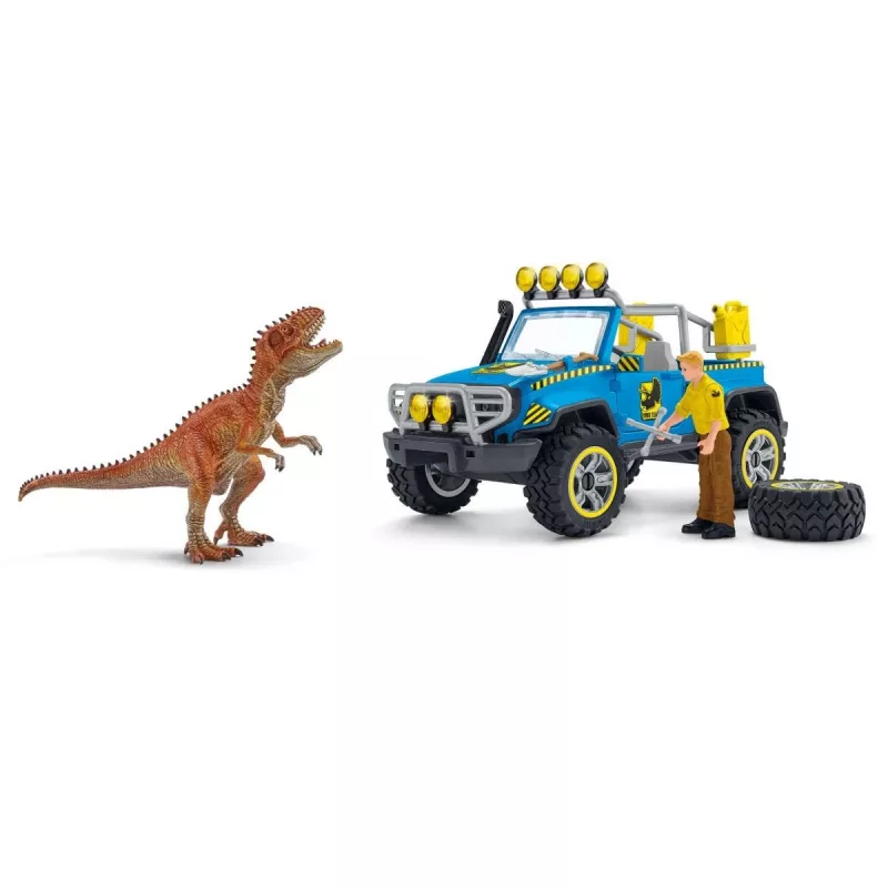 schleich Dinosaurs Visureigis su dinozaurų forpostu