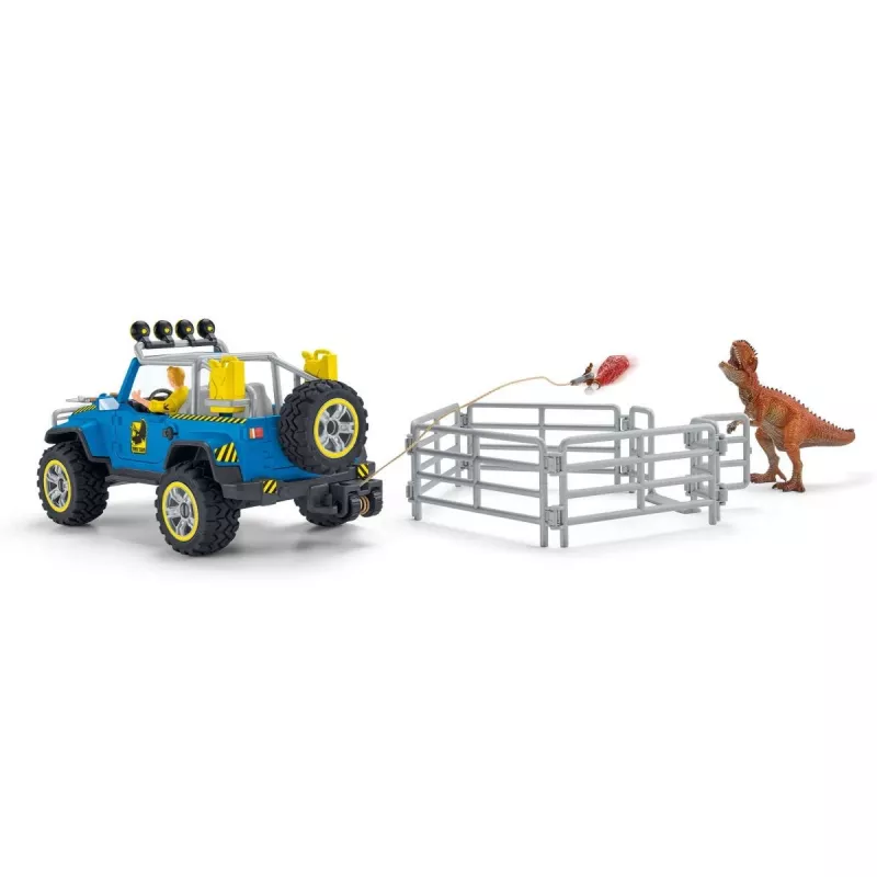 schleich Dinosaurs Visureigis su dinozaurų forpostu