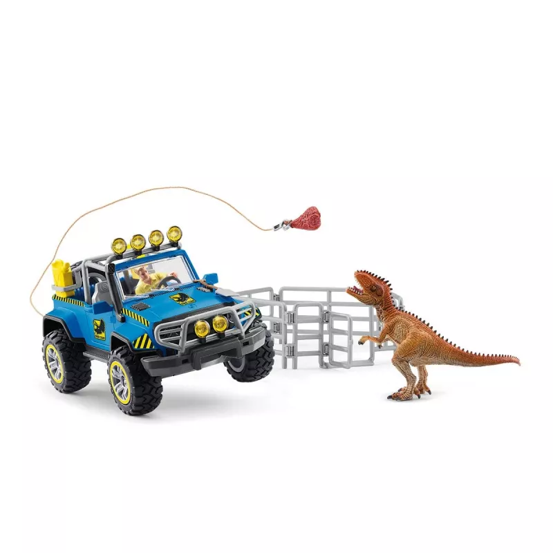 schleich Dinosaurs Visureigis su dinozaurų forpostu