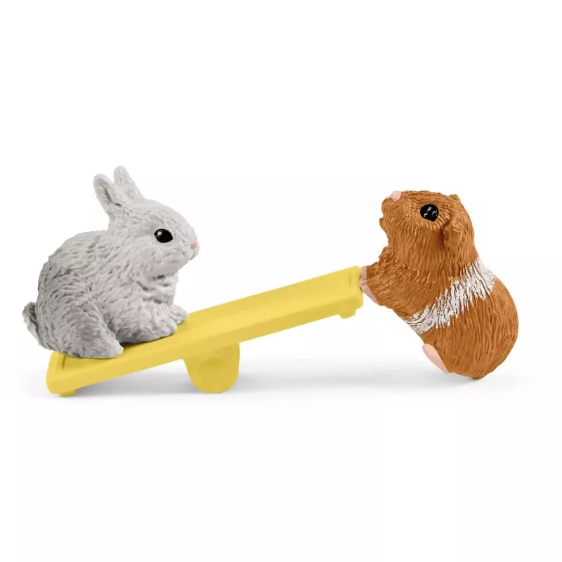 Triučių ir jūrų kiaulyčių namelis Schleich FARM WORLD 42500
