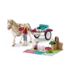 Schleich HORSE CLUB Mažas vežimėlis didžiajam žirgų šou