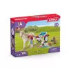 Schleich HORSE CLUB Mažas vežimėlis didžiajam žirgų šou