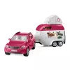 Schleich HORSE CLUB Žirgų nuotykių komplektas su automobiliu ir priekaba