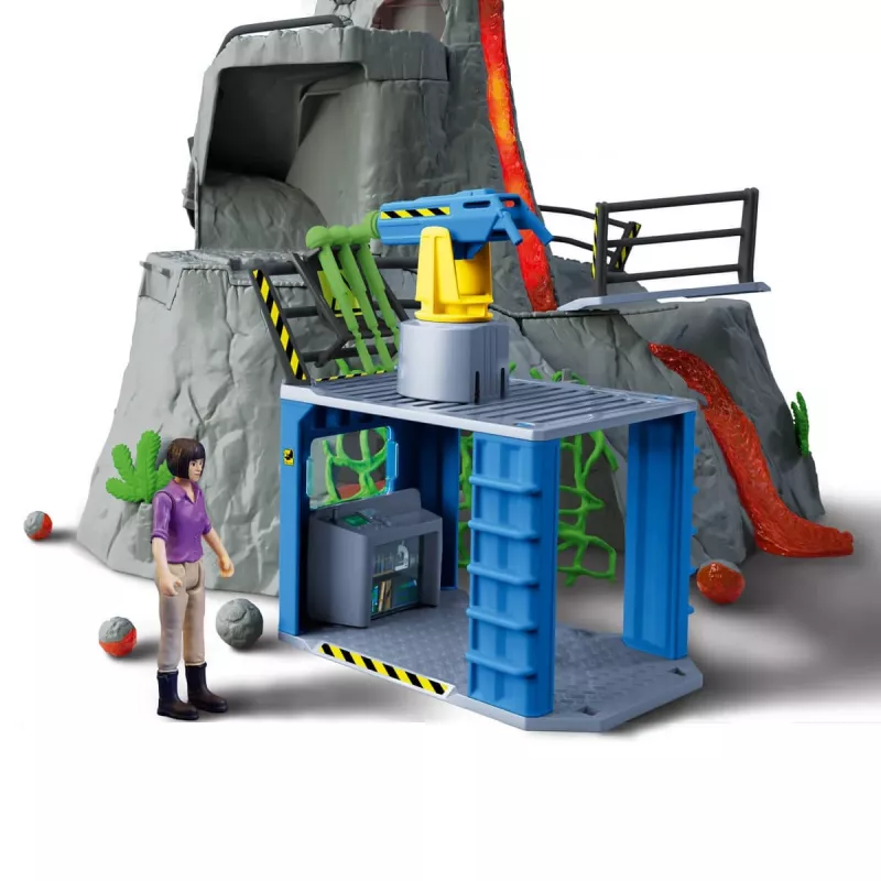 Schleich Dinosaurs Ugnikalnio Ekspedicijos Bazinė Stovykla Įvairiaspalvė 42564