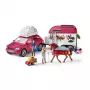 schleich HORSE CLUB Žirgo nuotykiai su automobiliu ir priekaba