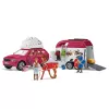 schleich HORSE CLUB Žirgo nuotykiai su automobiliu ir priekaba