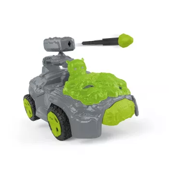 Žaislinė transporto priemonė Schleich ELDRADOR CREATURES Stone CrashMobile su MINI CREATURE figūrėle, 7–12 metų