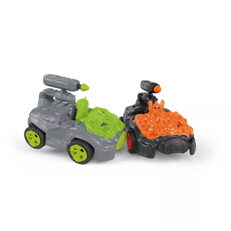 Žaislinė transporto priemonė Schleich ELDRADOR CREATURES Stone CrashMobile su MINI CREATURE figūrėle, 7–12 metų