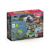 Žaislinė transporto priemonė Schleich ELDRADOR CREATURES Stone CrashMobile su MINI CREATURE figūrėle, 7–12 metų